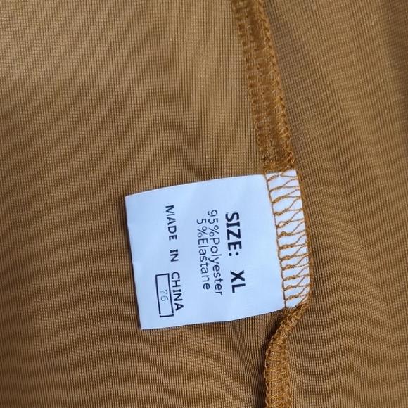 Elegant Tan Longline Coat - Picture 7 of 8